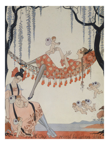 Geroges Barbier, What Do Young Girls Dream Of?