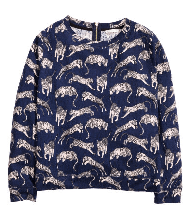 h and m tiger shirt